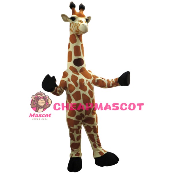 Classic Cartoon Giraffe Mascot Costume