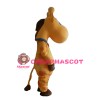 Lovely Cartoon Orange Giraffe Mascot Costume For Festival