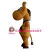 Lovely Cartoon Orange Giraffe Mascot Costume For Festival