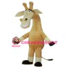 Adult Size Cartoon Giraffe Mascot Costume For Party Event