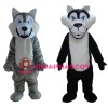 Professional Adult Grey Wolf Mascot Costume For Carnival