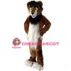 Long Fur Happy Lion Mascot Costume For Party