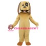 So Cute Cartoon Long Ears Brown Dog Mascot Costume