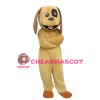 So Cute Cartoon Long Ears Brown Dog Mascot Costume