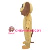 So Cute Cartoon Long Ears Brown Dog Mascot Costume