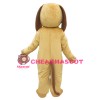 So Cute Cartoon Long Ears Brown Dog Mascot Costume