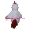 Cute Cartoon White Little Chicken Mascot Costume
