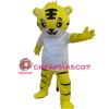 So Lovely Cartoon Yellow Tiger Mascot Costume For Party
