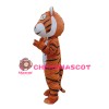 Unisex Classic Style Plush Tiger Mascot Costume