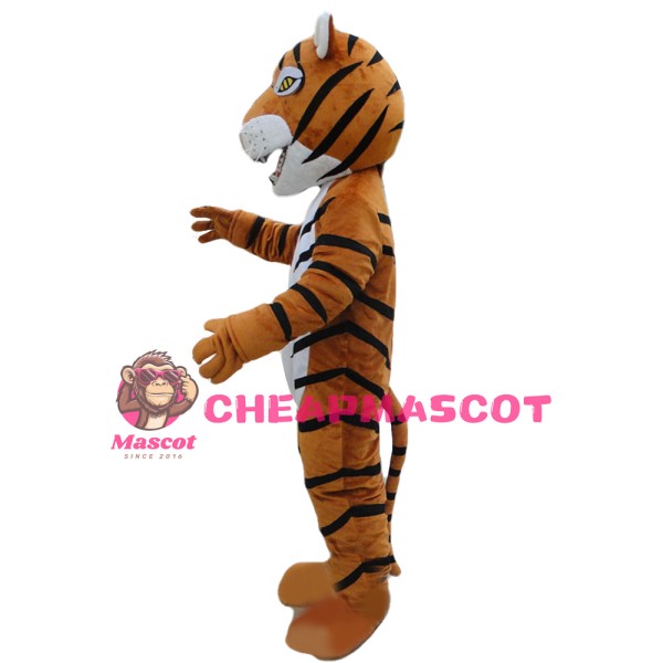 Adult Tiger Mascot Costume