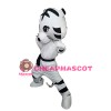 Lovely Taekwondo White Tiger Mascot Costume