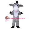 Classic Style Grey Donkey Mascot Costume