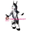 Cute Funny Grey Donkey Mascot Costume
