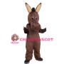 Brown Donkey Mascot Costume For Birthday Party
