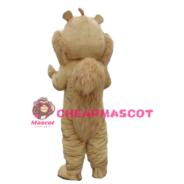 Professional Good Quality Happy Brown Squirrel Mascot Costume