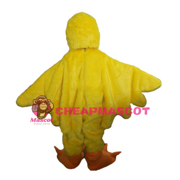 Smart Plush Yellow Duck Mascot Costume