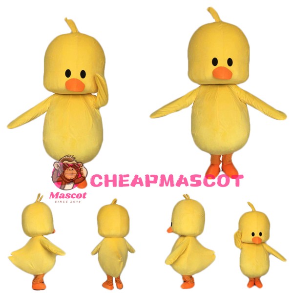 Cute Cartoon Duck Mascot Costume For Party Game