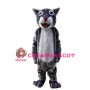 Classic Version Plush Grey & White Wolf Mascot Costume