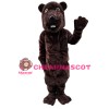 Friendly Brown Beaver Mascot Costume