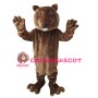 Unisex Smiling Tall Beaver Mascot Costume