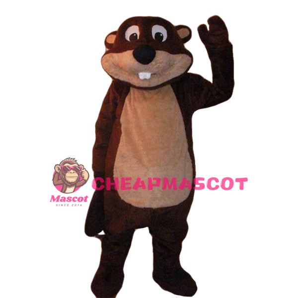 For Festival Happy Beaver Mascot Costume