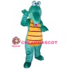 Adult Size Fancy Crocodile Mascot Costume