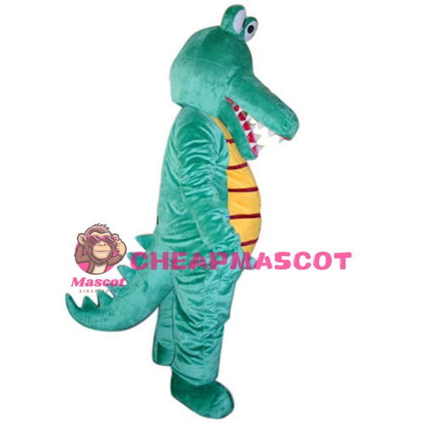 Adult Size Fancy Crocodile Mascot Costume