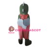Cartoon Crocodile With Pink Suit And Wings Mascot Costume