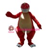 For Celebrations Strong Red Dinosaur Mascot Costume
