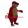 For Celebrations Strong Red Dinosaur Mascot Costume