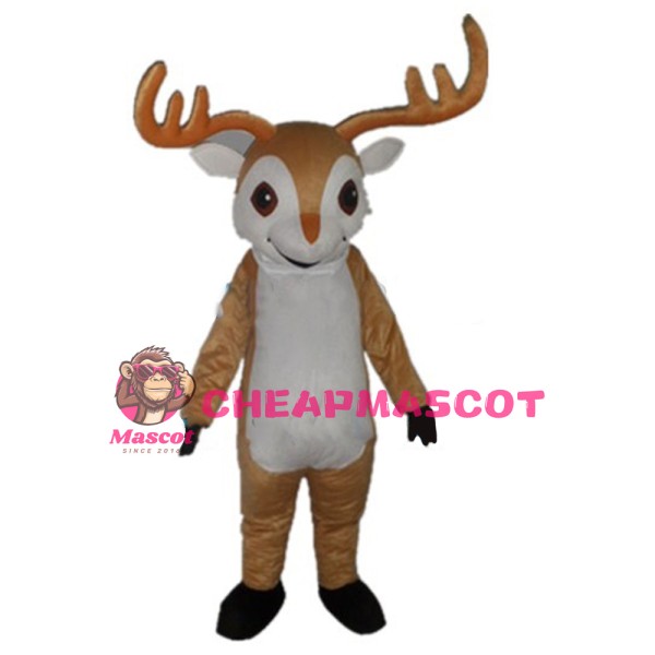 Lovely Cartoon Plush Moose Mascot Costume