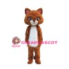Adorable Brown Cat Mascot Costume