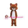 Adorable Brown Cat Mascot Costume