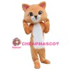 Adorable Brown Cat Mascot Costume