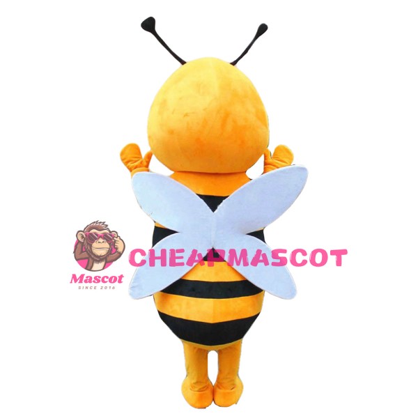 Smart Smiling Bee Mascot Costume