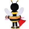Excited Shouting Bee Mascot Costume