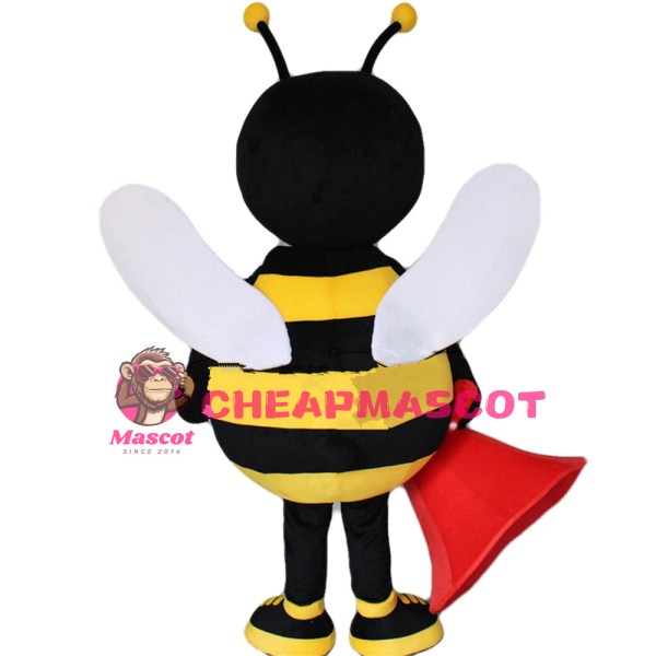 Excited Shouting Bee Mascot Costume