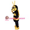 Cute Greeting Bee Mascot Costume