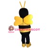 Cute Greeting Bee Mascot Costume