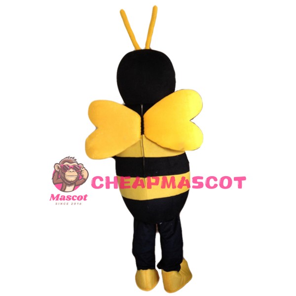 Cute Greeting Bee Mascot Costume