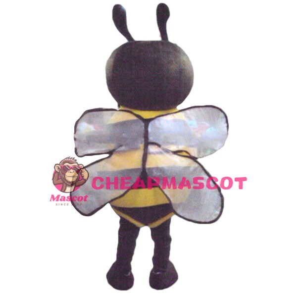 Hard-working Big Eyes Bee Mascot Costume