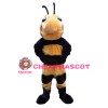 Fancy Tall Plush Bee Mascot Costume