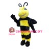 Fancy Tall Plush Bee Mascot Costume