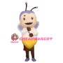 Super Lovely Colorful Cartoon Bee Mascot Costume