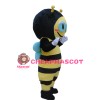 Professional Fancy Smiling Bee Mascot Costume