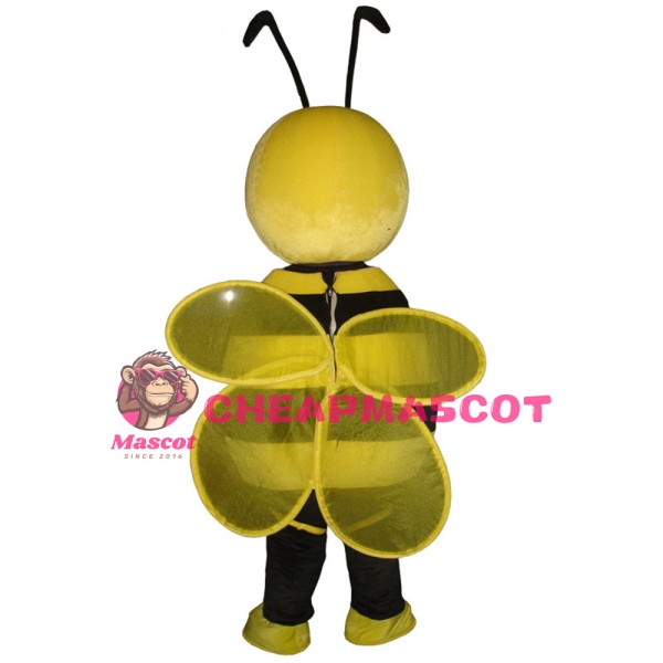 Classic Smart Cartoon Bee Mascot Costume
