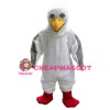 Adult White Bird Mascot Costume For Party Event