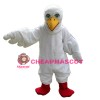 Adult White Bird Mascot Costume For Party Event