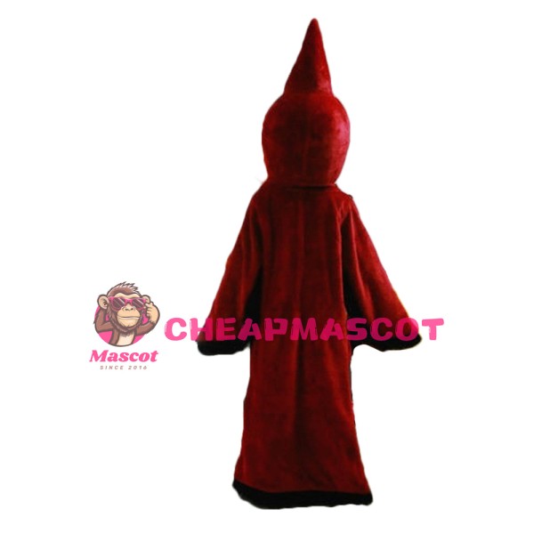 Plush Pointed Red Bird Mascot Costume