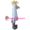 Unisex Funny White Bird Mascot Costume